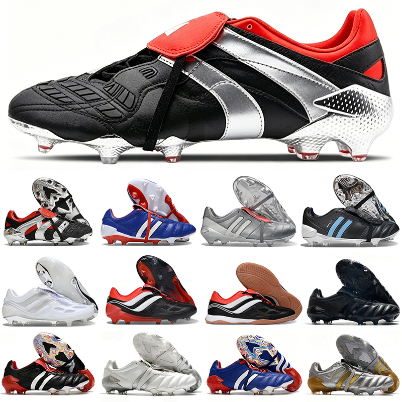 Designer Soccer Cleats Mens Football Boots Predotro Mutator Mania 20 Tormentor Beckham Accelerator Precision Mania Accuracy.1 FG Chaussures de fo