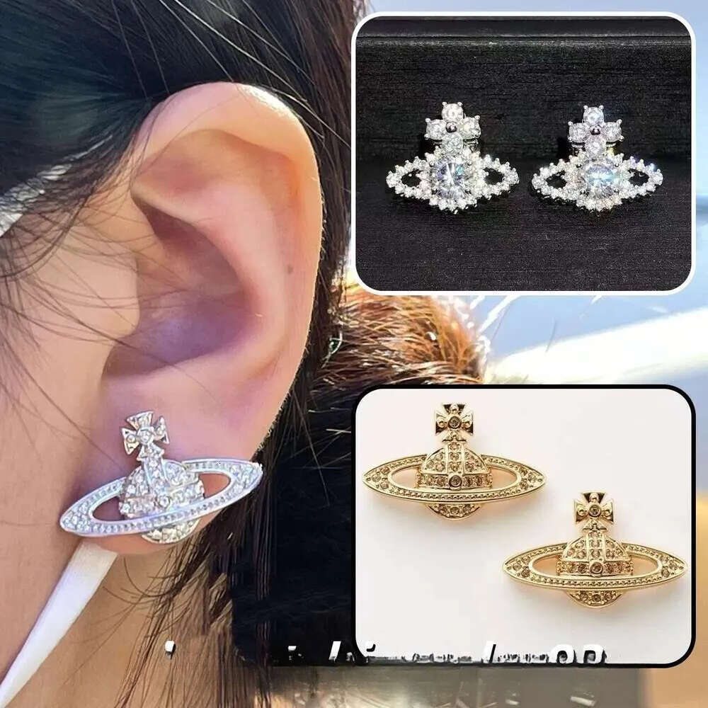 boucles d'oreilles diamant Boucle d'oreille en bois ouest Marque Stud Designer Boucles d'oreilles Mode Femmes Bijoux Planète Boucle d'oreille Per
