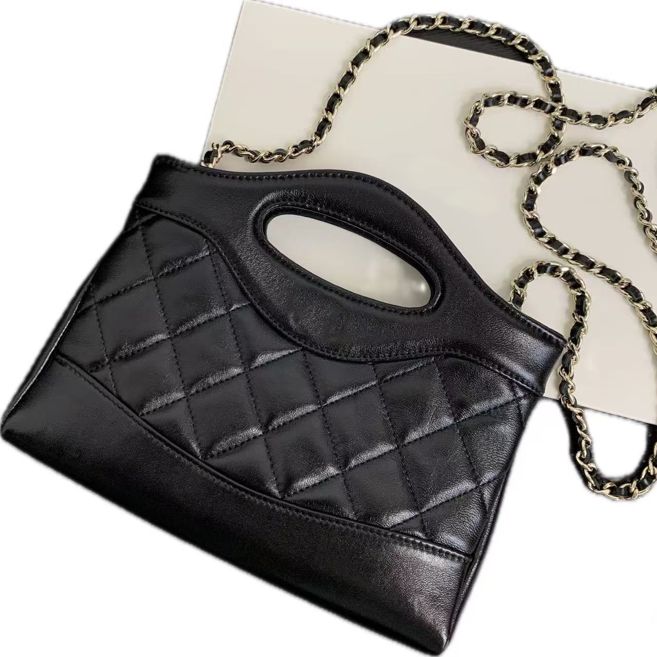 Designer bag 31bag nano handbag mirror quality women's designer mini shoulder bag luxury chain bag genuine leather women's wallet Fashion