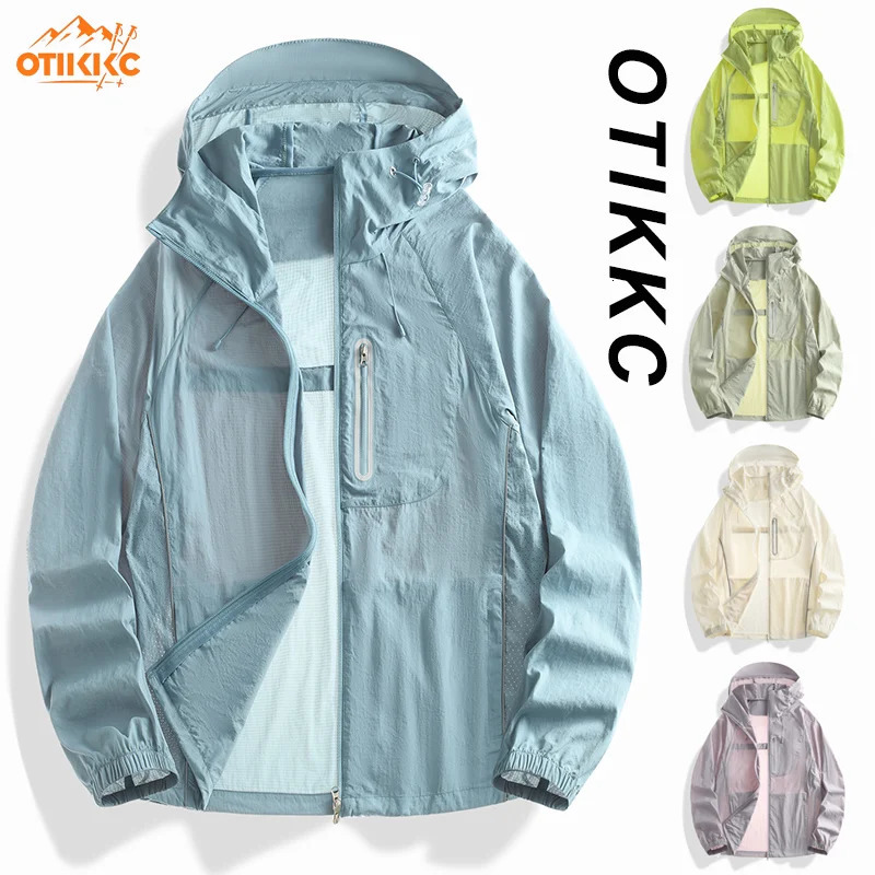 Summer Sun Protection Clothing For Men And Women Lightweight AntiUV Breathable Skin Outdoor Sports Camping Jacket 260609BANJIA