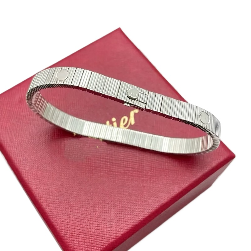 Trendy Love Unlimited Bracelet Luxury Crystal Three Rows Diamond Gold Bracelet Couple Non Fading Jewelry Designer