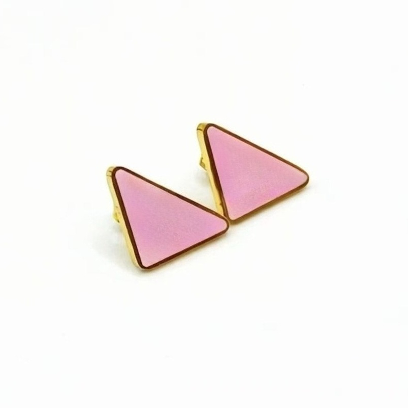 Inverted Triangle-shaped Earrings Fashionable Earrings From Europe and America Simple Yet Luxurious Earrings-image-1110646580