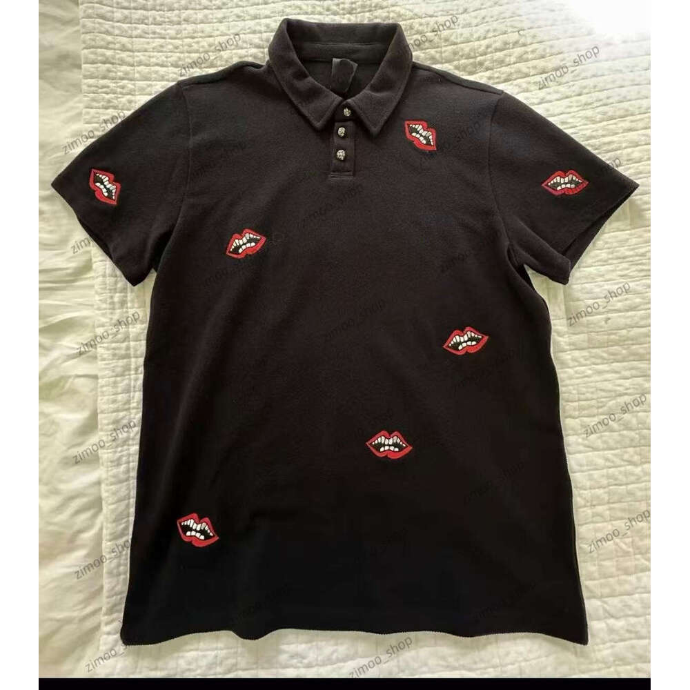 Chrome polo Shirts Popular Summer Home Men's High Industry Embroidered High quality Designer Fashionable Pant Loose Casual Comfortable Shorts 7