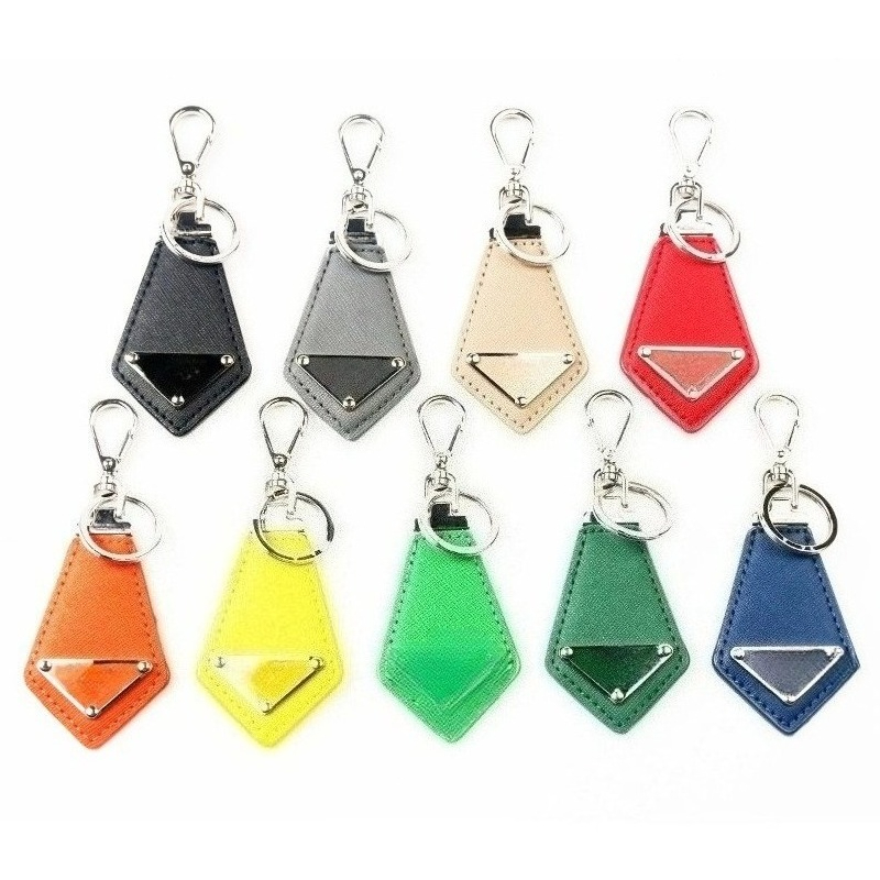 New Keychain Inverted Triangle Keychain for Both Men and Women Bag Pendant Ornaments-image-1110611470
