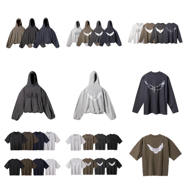 Correct version Designer Mens Hoodie Peace Dove Letter Print Cotton Pullover Sweatshirt Vintage Oversized Short Sleeve T Shirt short-sleeve T-shirt