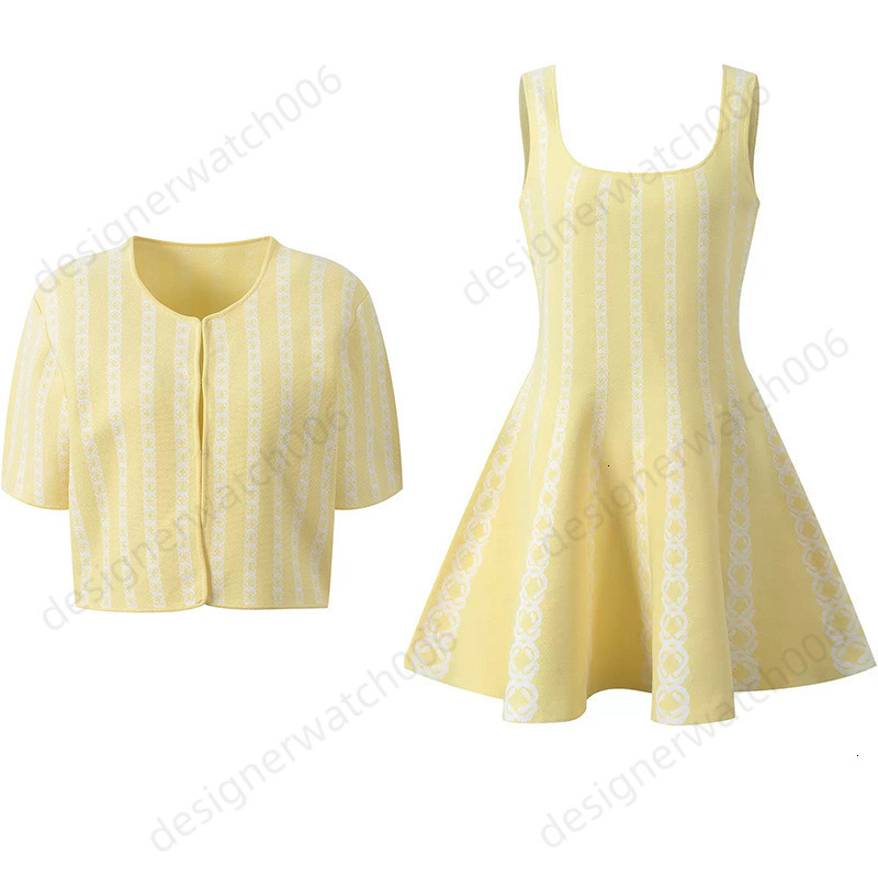 MAJE Spring maje dress women luxury French style team Knit Vintage party woman dress fashion Hollow out embroidery Casual Dresses V neck Floral 6b1
