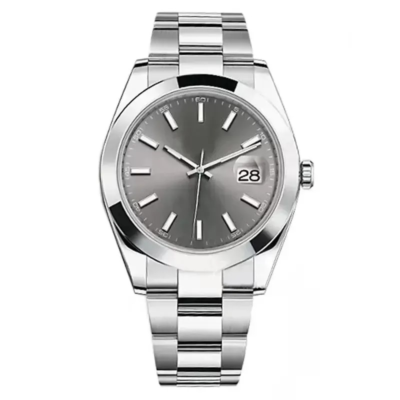 U1 Top AAA Luxury Automatic Mechanical Watch 41 36mm Stainless Steel 2813 Day Date Just Super Luminous Watches Ladies Waterproof Sapphire Wristwatch