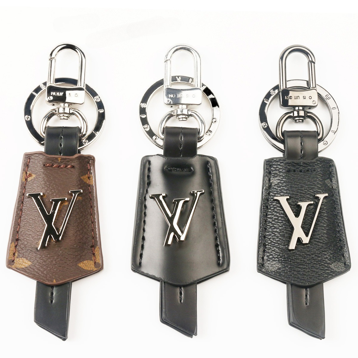 Luxury metal Paris V Chain Bag Charm fashion chain House designer classic gold keychain Snap fastener mens ladies keychain Holiday gift