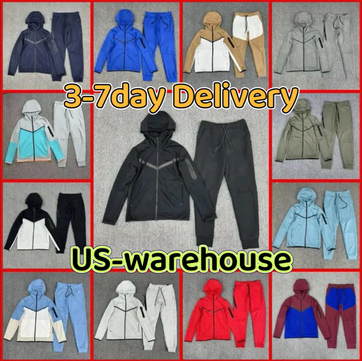 miler tracksuit tech fleece Men's Tracksuits Designer Casual pure cotton Hoodie Jacket Fashion Set Three Dimensional Silicone Printed Pants mil