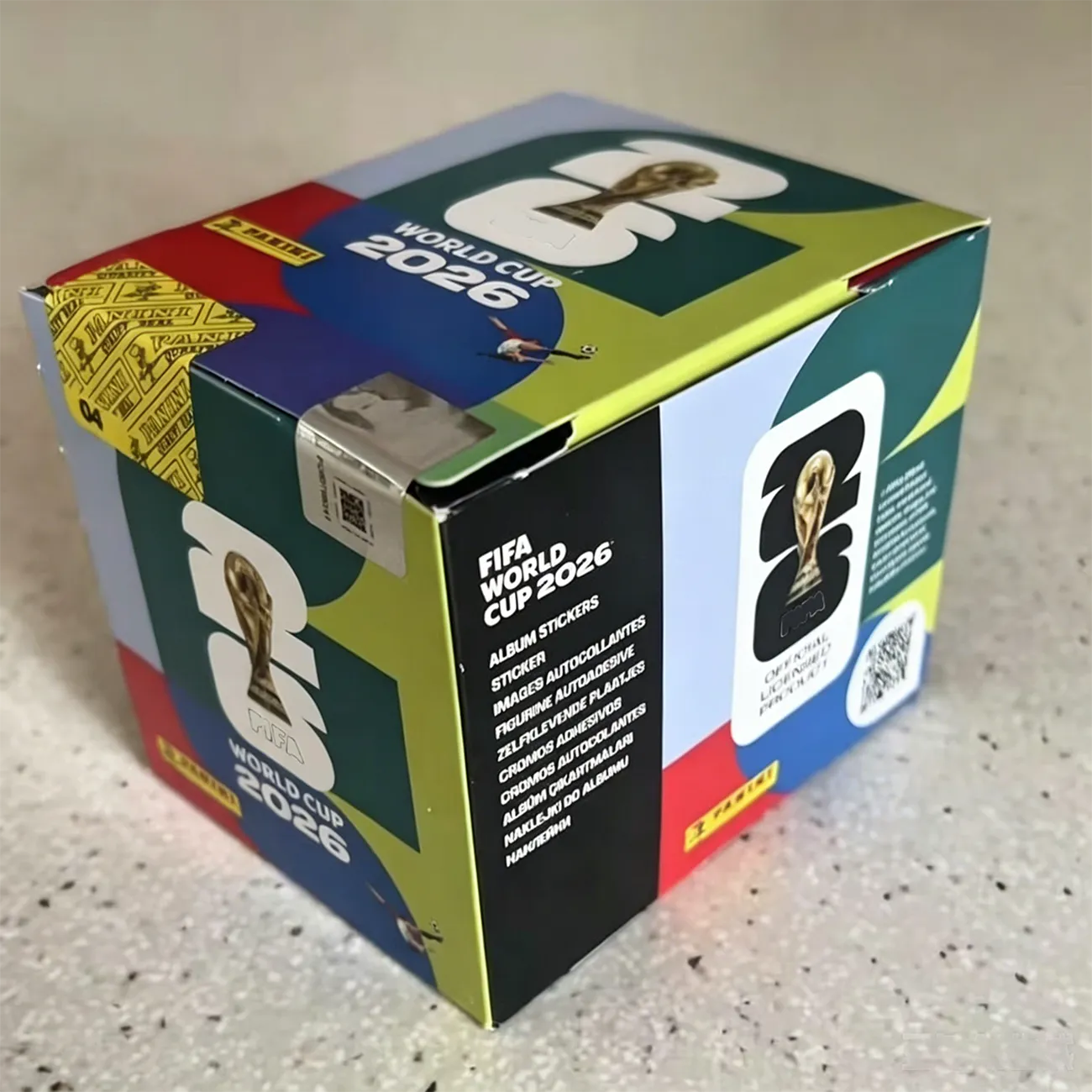 2026 World Cup Official Sticker Collection Set Sticker Album + Full Box Collectible Football Stickers for Soccer Fans-image-715552277