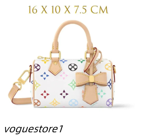 Designer Bag Nano Speedy16CM Pilow Purse Monogram Crossbody Bags For Women Luxury Handbag Shoulder Tote Bag Daily Outfit Free Shipping