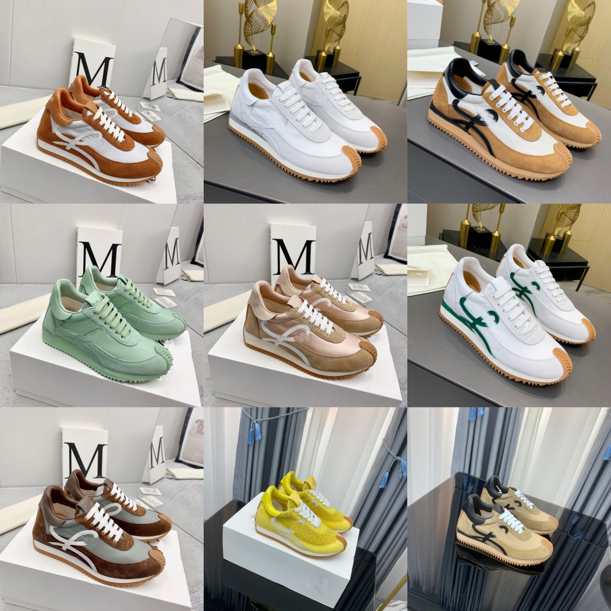 1 1 Luxury anti-slip rubber flat bottom casual shoes Designer couple shoes Men's Women's summer everyday outfits comfortable breathable sn