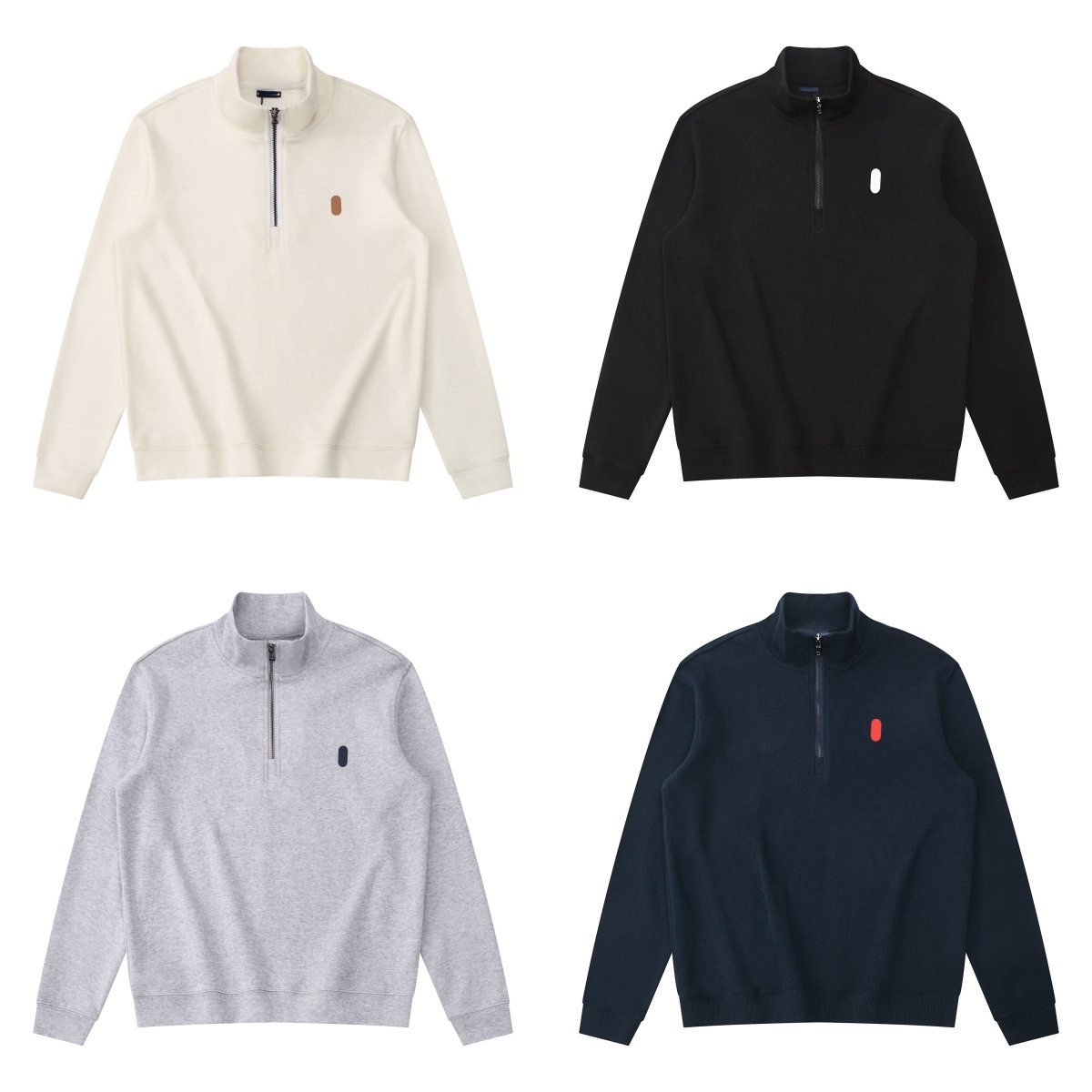 Designer Polo Quarter Zip Mens Top Quailty 1/4 Zip Pullover Mens Sweater Outfit Knit Sweaters Sweatshirt Business Work Clothes Luxury Horser Jacket