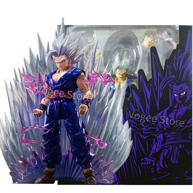 Shf Dragon Ball Exclusive Edition Son Beast Anime Action Figure PVC Movable Super Saiyan Gohan Figurine Model Toys Gift J260615