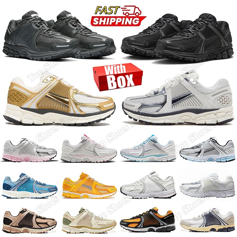 With Box v 5 V5 Running Shoes V5 RNR Photon Dust Metallic Silver Chrome Toe Pure Platinum Dust Pink Foam Platinum Tint Black Vast Grey Women Men Tra