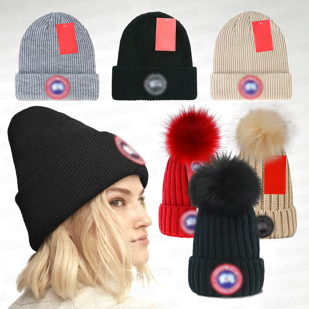Designer Beanie hat Bonnet Wool Hat Skull Cap Rib Knit Fleece Lined Plush Warm Plush Casquette Fitted Hats Berretto Muts Winter Hat for Men Women ca