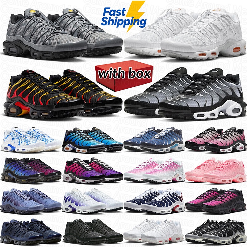Nike Air Max TN Chaussures de course pour hommes Femmes Supreme tns Designer Sneakers Triple Blanc Noir Hyper Blue Outdoor Hommes Trainer