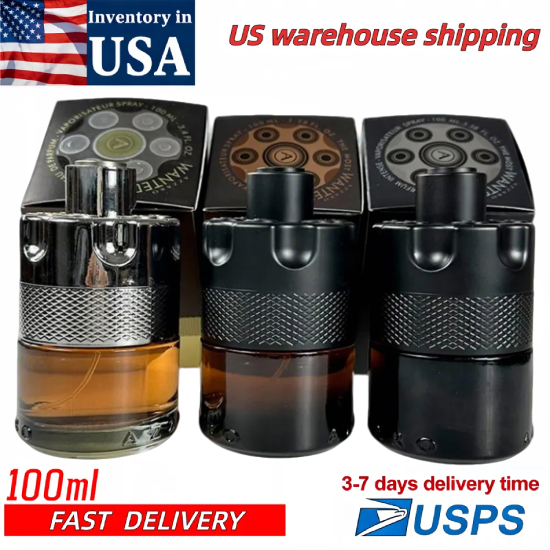 the most wanted perfume Parfum 100ml USA Stock 3 7 Day Free Shipping USPS Fast Delivery Long Lasting Fragrance Industrial Design Cylinder Bottle