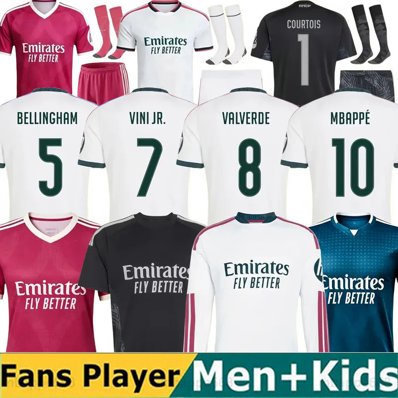 Reals Madrid 2026 Soccer Jerseys MBAPPE BELLINGHAM chandal VINI JR Children 26 27 Football Shirt Top Valverde Endrick RODRYGO CAMAVINGA Camiseta-image-976943375