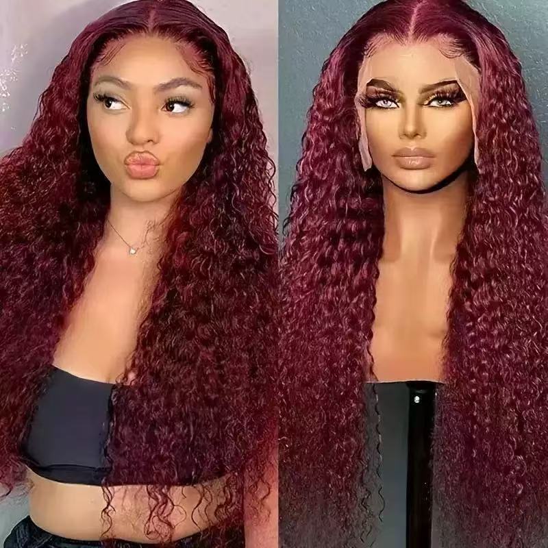 2026 new fashionable long style small curly hair Lace Frontal Wig Glueless Wigs Human Hair For Women Reaty To Wear Free Shipping Various Colors