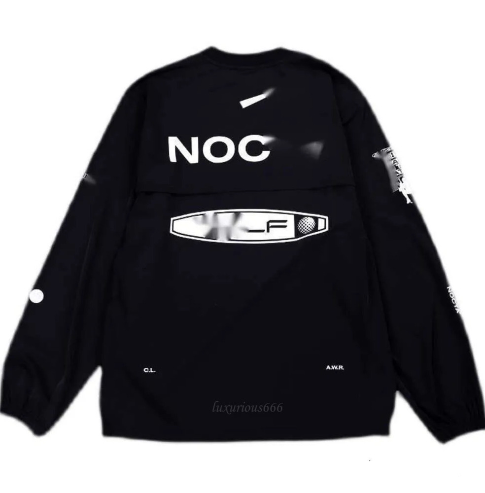 Mens nocta hoodie luxury high quality Sweatshirts version draw Golf breathable quick drying leisure sports hot step T shirt long sleeve round neck s