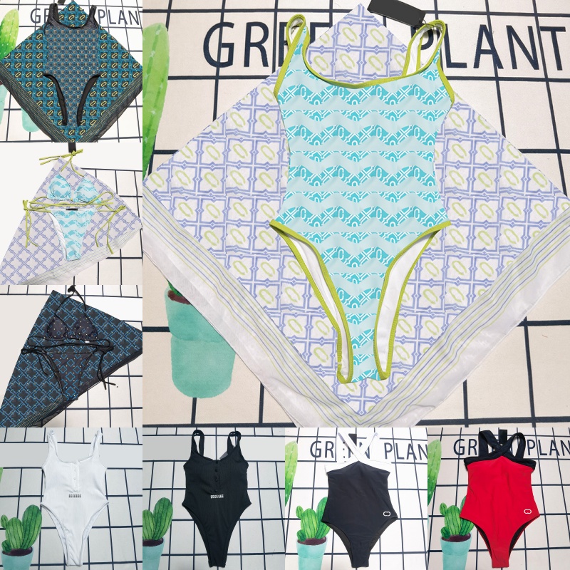 Surf Plongée Maillots De Bain Body Lettre Imprimer Designer Femmes Maillot De Bain Bikini D'été Plage Une Pièce Vêtements