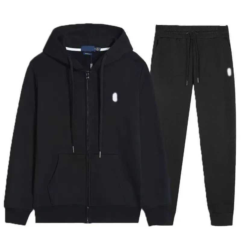 Ralply Laurent Polo Tracksuit Embroidery Hoodies Suits Mens Streetwear Two Piece Set Womens Hip Hop Sweatshirts Sweatpants Casual Outfits Ralphyslar