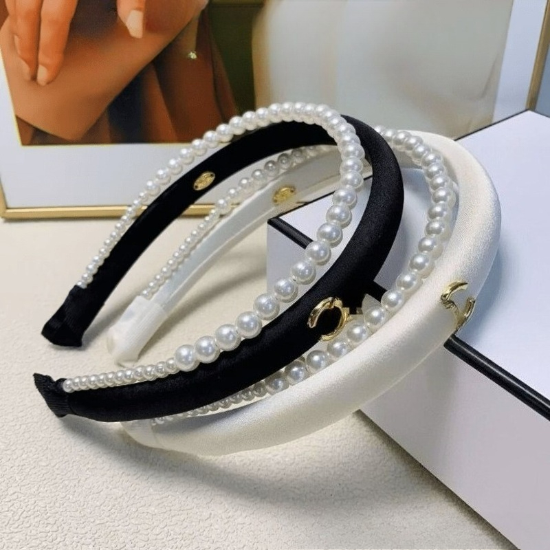 New Style Hairband Hair Accessory High-quality Hairband Jewelry Elegant Pearl and Rhinestone Headband-image-1110720031