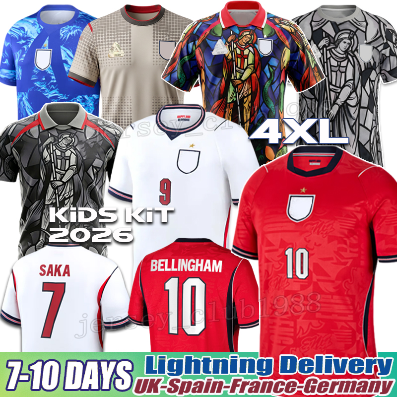 england shirts 2026 KANE BELLINGHAM SAKA football shirt 2026 Rice Rashford EZE Soccer Jerseys Gordon ROGERS england kit JAMES Mainoo Long sleeve-image-934330542