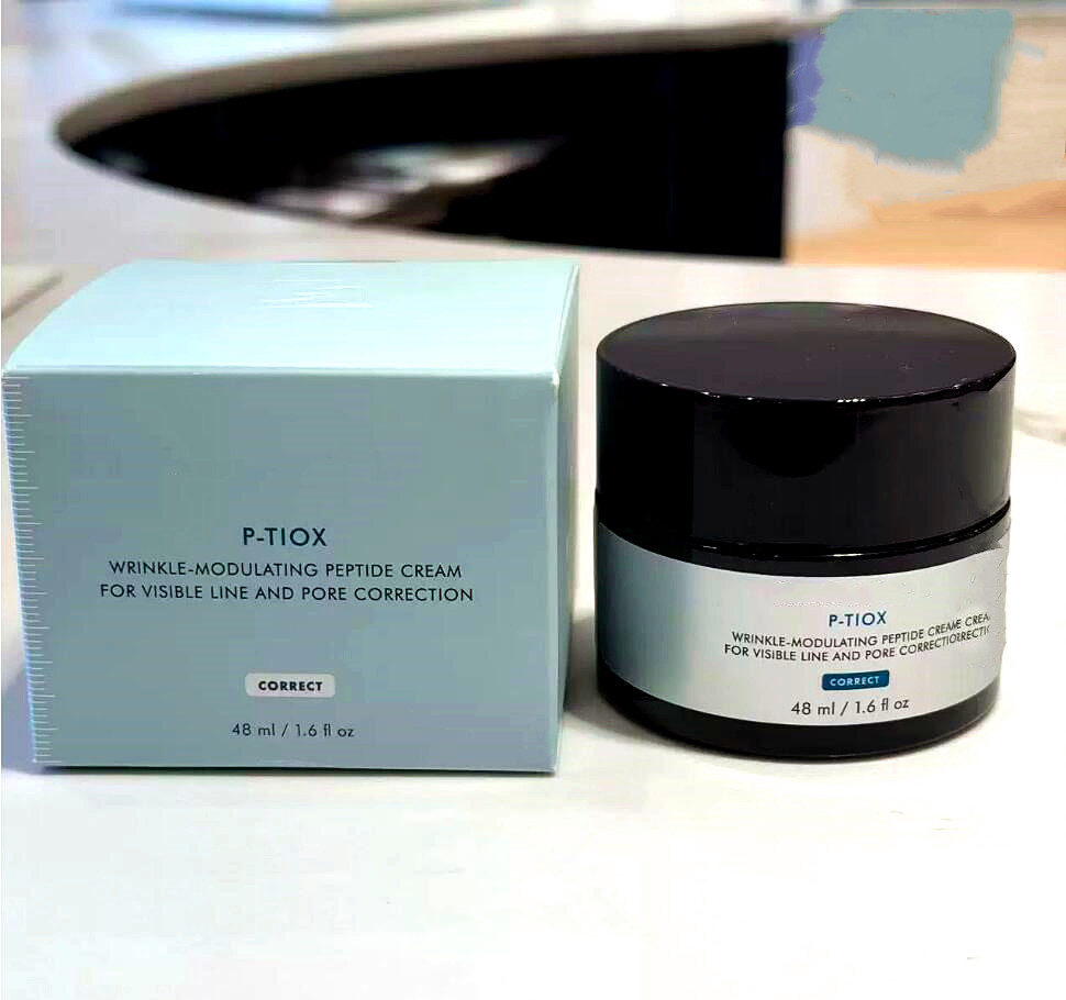 Brand P TIOX Winkle Modulating Bertide Face Cream Moisturizing Skin Care Cream Correct Uneven Skin Tone Minimize Pores Smooth Facial Texture Fast-image-755454858