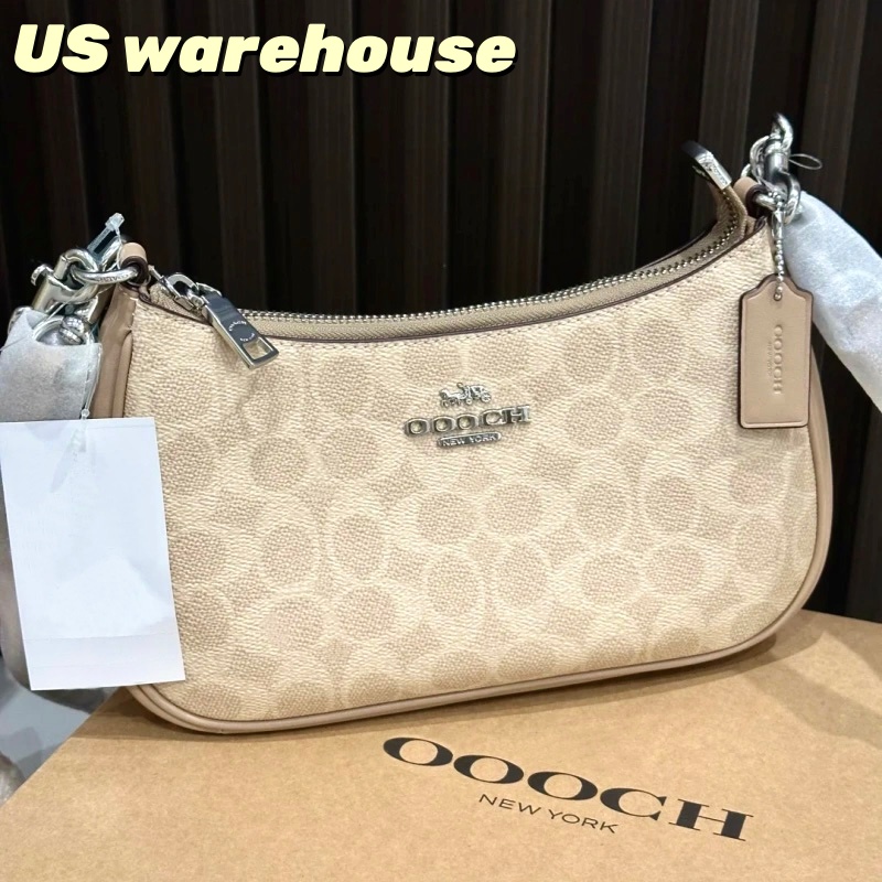 Designer Bag Single Shoulder Bag teribbag Shipping from USA Classic Old Flower Mini Crossbody Bag Half Moon Bag Chain Bag Women's Evening Bag L