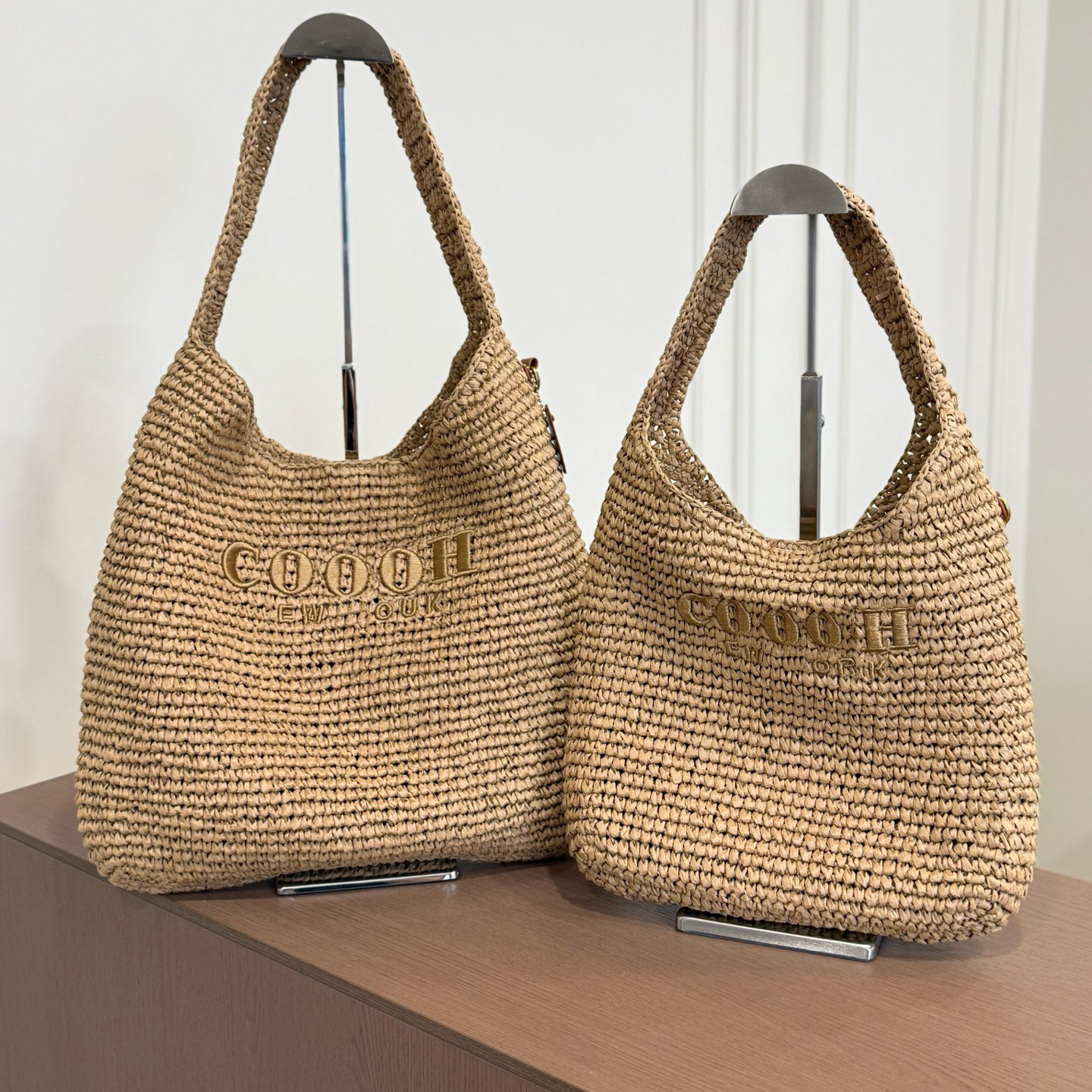 Designer Bags Crochet Summer Raffia Beach Totes Women Luxury Crossbody bag Designer Grass Weaving brooklyyynln Explosion New Womens Key Hobo Handbag