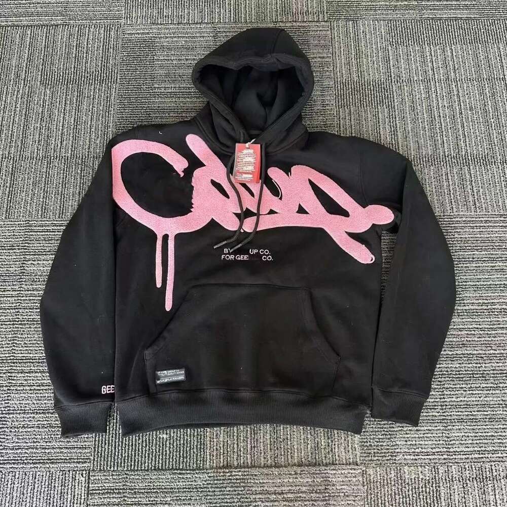 Geedup Hooded Designer Tracksuits Men New Letter Printed Sweatshirts American Mens Womens Autumn And Winter Casual Loose Fit Sports Wear Geed Up Hoo