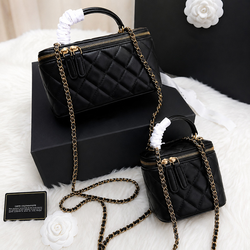 10A Designer Bag Luxury Bag Caviar Leather CC Bag Gold Spherical Bag Solid Color Women Daily Underarm Shoulder Makeup Bag Classic Crossbody Elegant