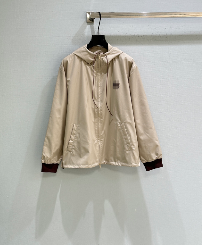 26 veste pour femme avec cordon de serrage et fermeture éclair à capuche en tissu léger et coupe-vent, au design simple et polyvalent 616