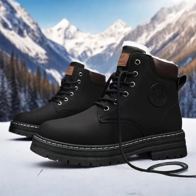2026 New New Designer Shoe Boot For Man Winter Men's Martin Luxury British Style Work Yellow Leather Casual Versatile Fashion Ankle Boots Fr Fr