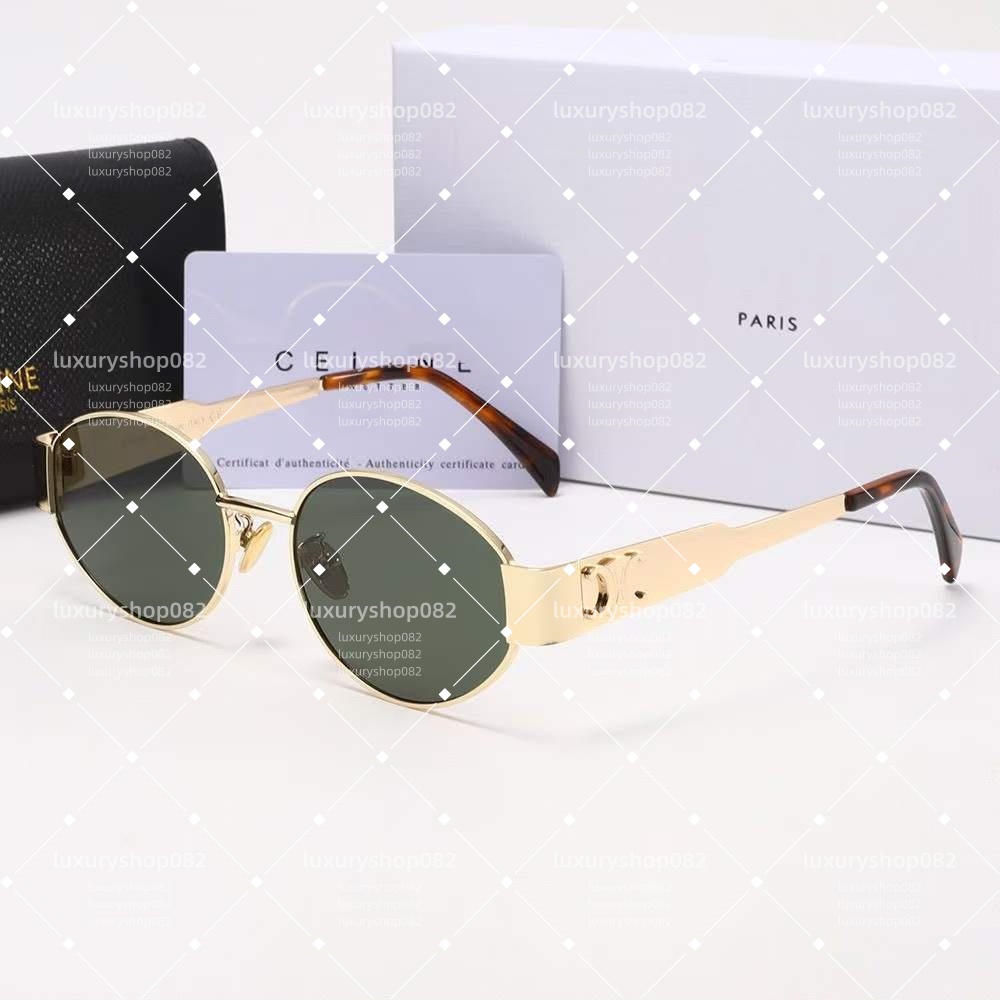 Designer Sunglasses For Women Designer Glasses Ladies Sunglass Metal Full Frame Mirror Woman With Box High Quality-image-993170663
