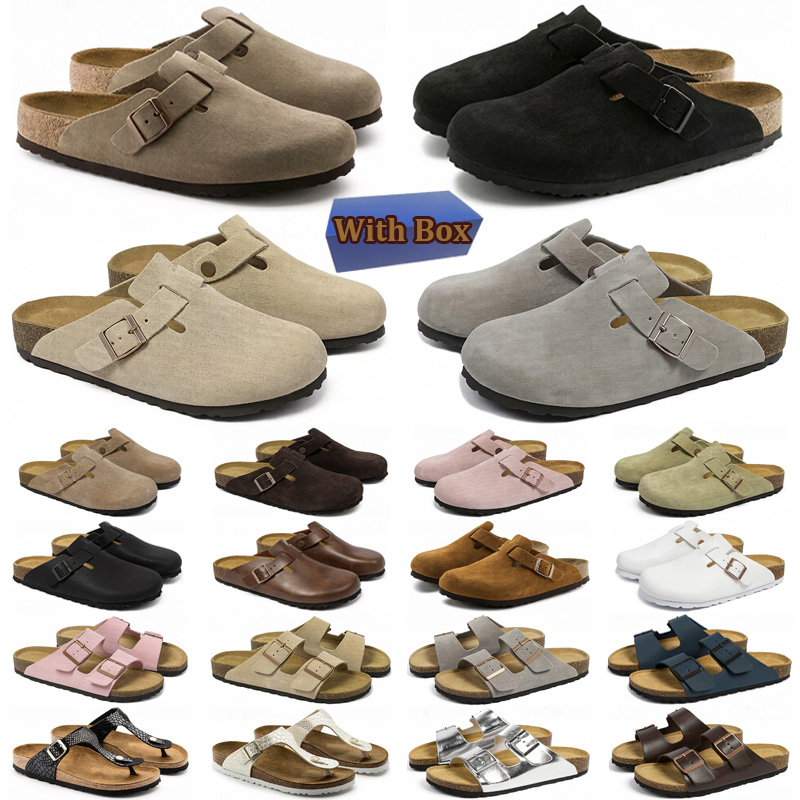 free shipping with box designer slippers sandals men women clogs slides taupe suede patent leather slipper flats buckle sandal slide commuting slipp