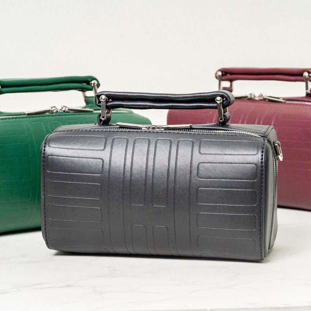 Fashion Groove Crossbody Bag Designer Mini Pillow Handbag Women Luxury Box Pochette Embossed Leather 10A Shoulder Bag Lady Sling Makeup Purse Boston