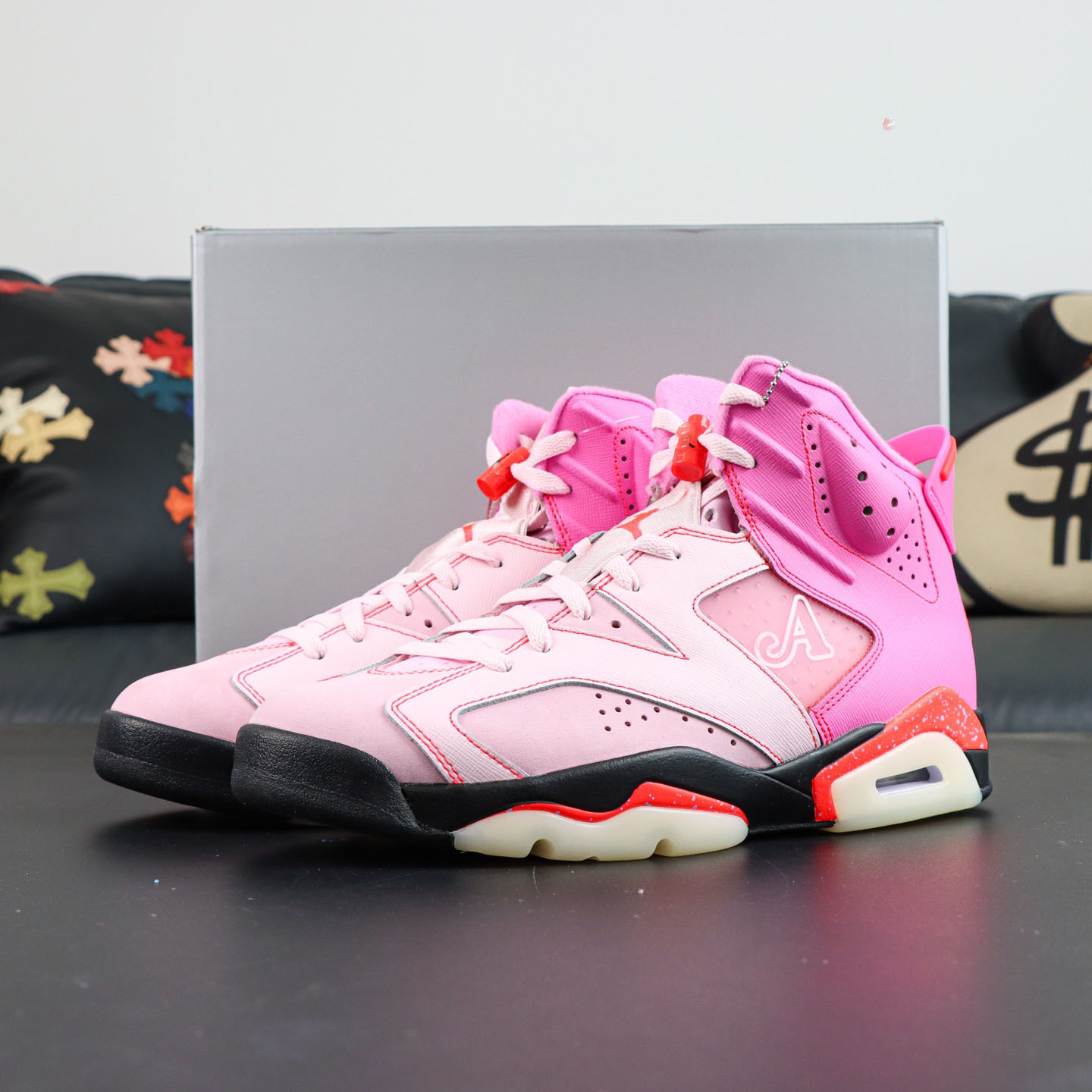 With Original Box OG 6 IQ5706 600 Awake LJR HUPU Mens J VI 6S Basketball Shoes Trainers Top LevelAwake Sneakers Available Size Eu 40 485
