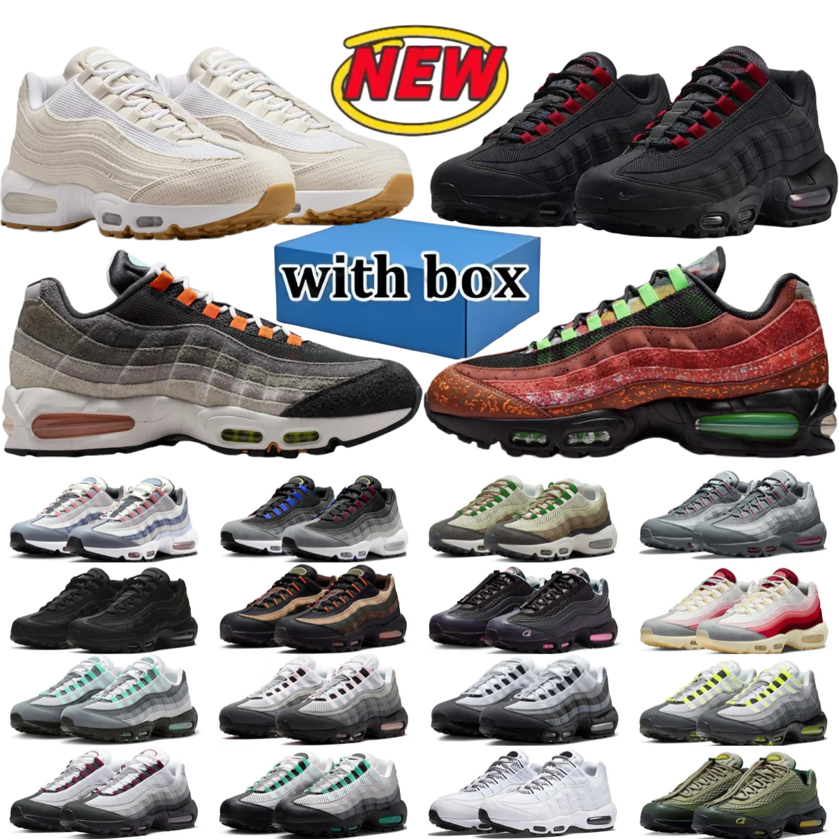 90 95s free shipping men maxs95s running shoes sneaker designer 95s casual shoes low top slow shock retro black pink cyan white grey comfortable tre