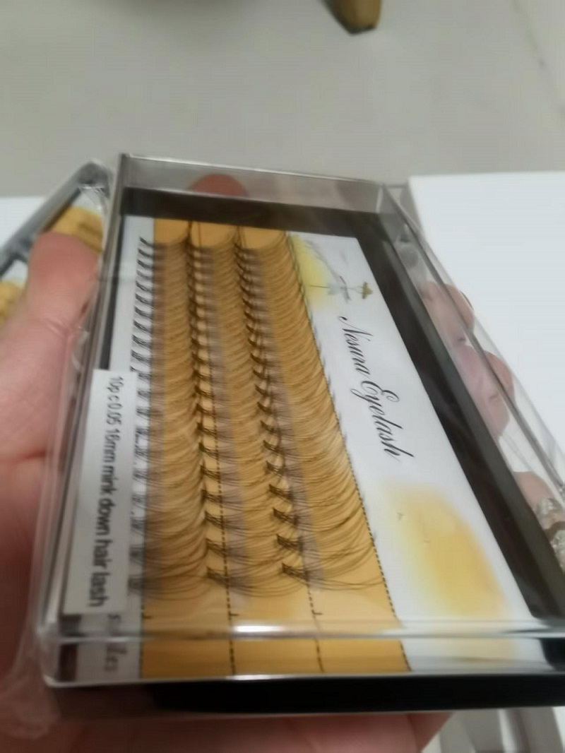 Make up makeup 10p mink down cluster grafting eyelashes Soft dense beautiful eyelashes Self grafting and self planting 0 C260825
