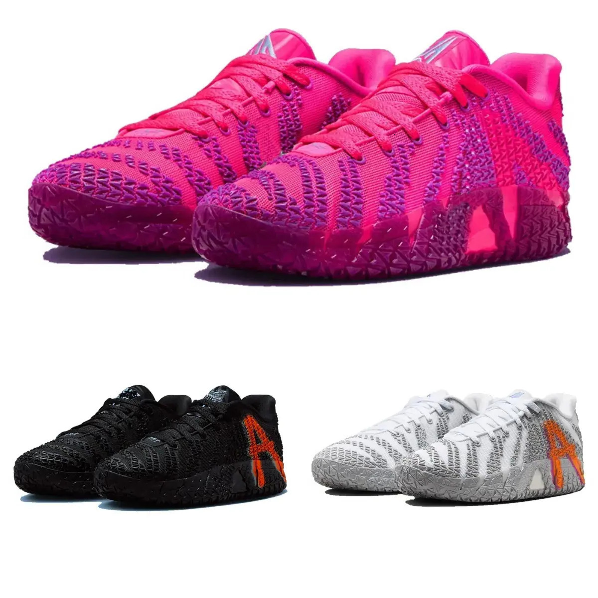 2026 New New Designer Shoe Luxury Athletic 3 Light Run Show Kids Men Women Basketball For Sale Ja Morant Price Of Admission Vs NY Black A Sneakers O