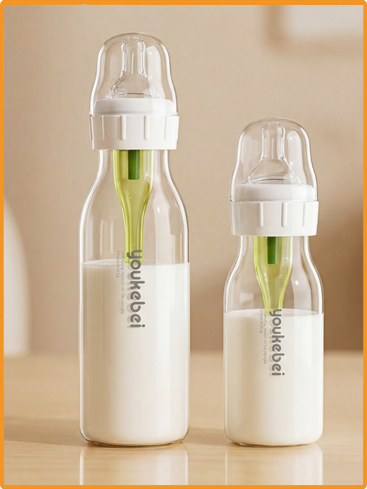 youkebei Standard-Size PP Baby Bottle / Anti-Colic / For Babies 0 Months and Up-image-1110960641