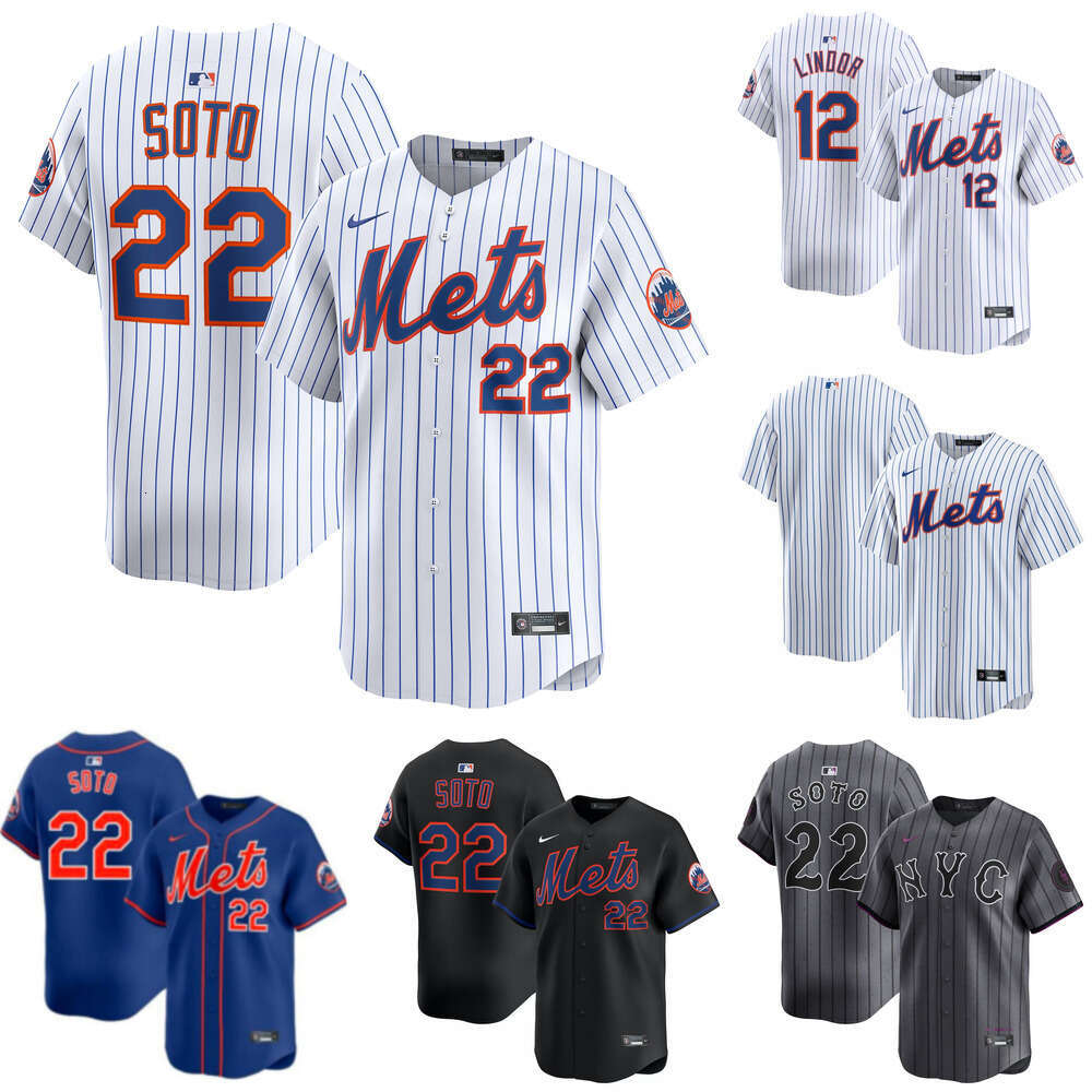 Maillot de joueur blanc pour hommes des Mets de New York à domicile gris City Connect Maillot de joueur limité personnalisé disponible S-6XL