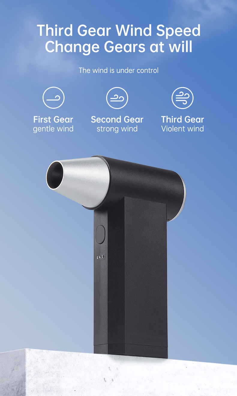 High Speed Turbo Handheld Air Device High Pressure Outdoor Dust Removal Portable Blower-image-1110997044