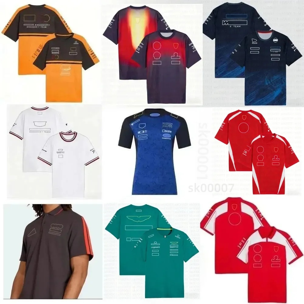 High quality Formula 1 T-shirt f1 2026 t-shirt Racing Team T-shirts Fans Casual Breathable POLO Shirt Summer Car Jersey Shirts Plus Size Custom Jack