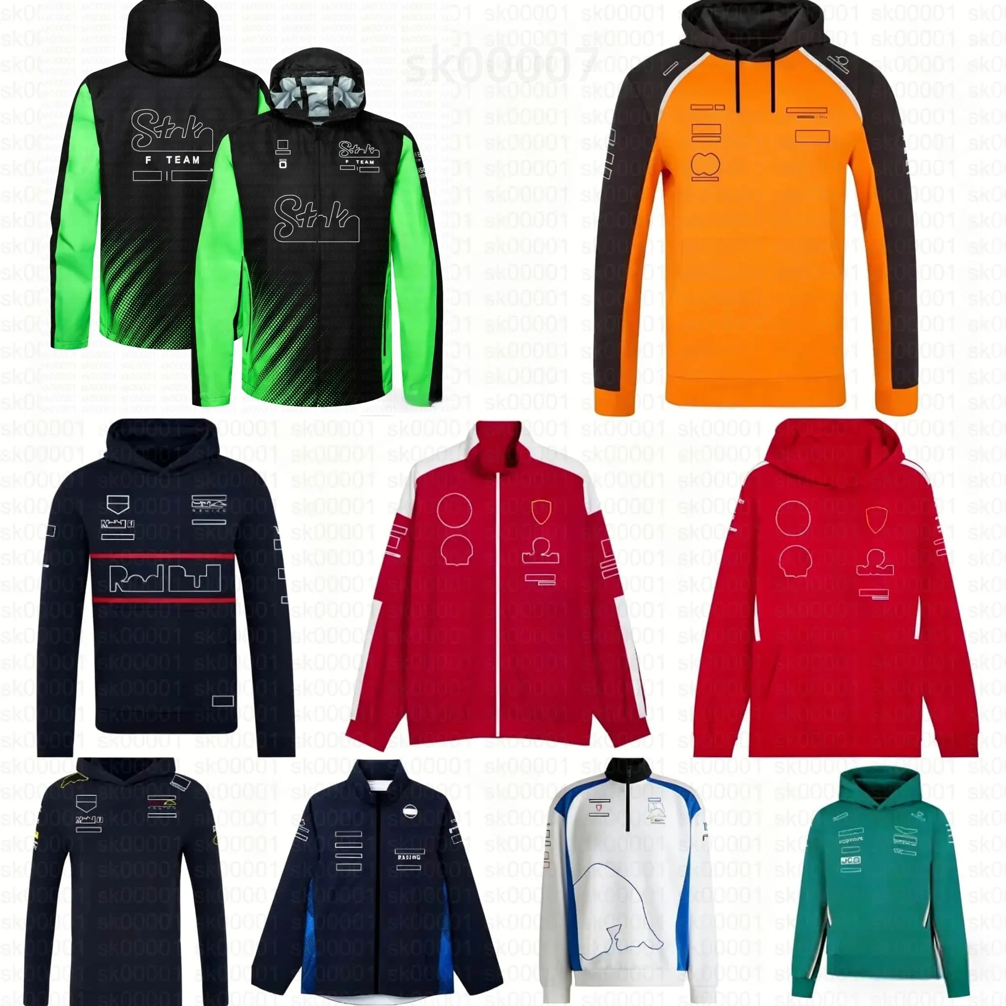 High quality 2025 F1 Team Wear Hoodie Formula 1 Driver Racing Clothing Motorsport Race Suit New Car Fans Hooded Sweatshirt Jacket SK07