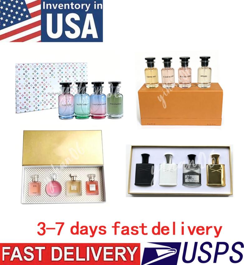 Perfume Set 4pcs 5pcs 6pcs 30ml fragrance brand EDP Perfume cologne spray 4 pieces IMAGINATION PACIFIC CHILL Gift Box Kit Christmas Gift for dail-image-619220148