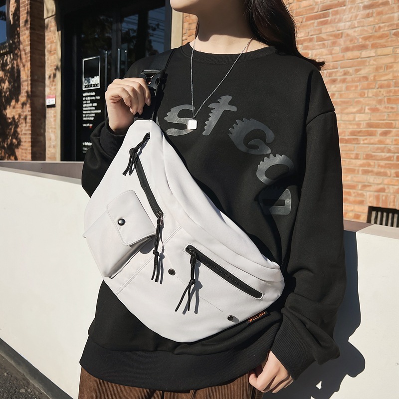 Designer bag Chest Ins Sports Student Shoulder Casual Men's Waist Small Women's Crossbody Bag Trendy